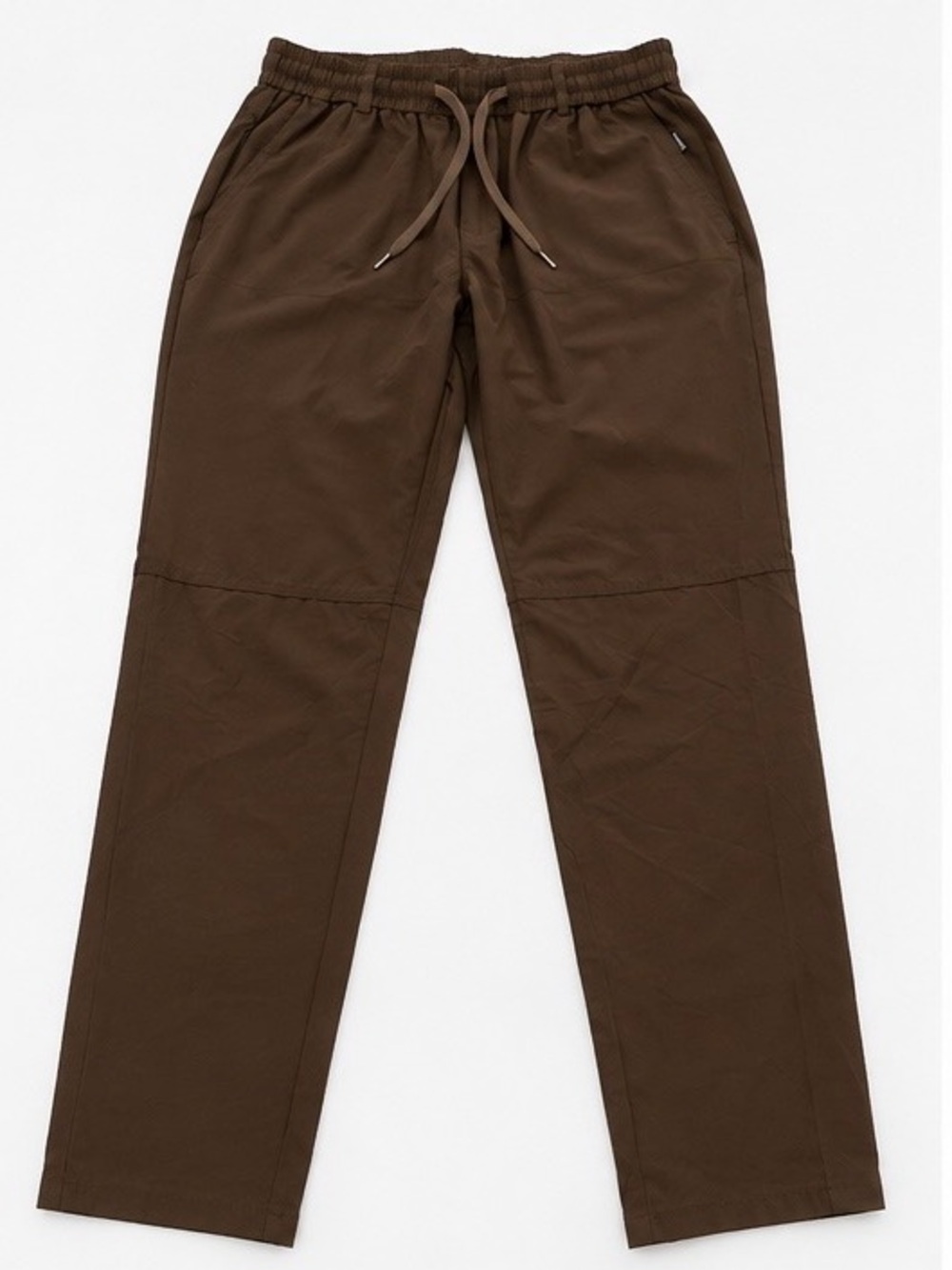 Men's Brown Drawstring Utility Pants